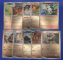 Mega Evolution Lot All 12 Holo Rares & 90 Reverse Holos No Duplicates NM Pokemon - Image 3