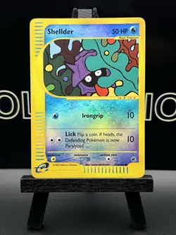 Shellder 129/165 Reverse Holo Common Expedition Pokemon NM - Image 2