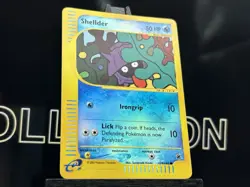 Shellder 129/165 Reverse Holo Common Expedition Pokemon NM - Image 4