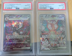 Korean Pokemon Charizard EX SAR PSA10 Set Ruler of Black Flame & Shiny Treasure - Image 1