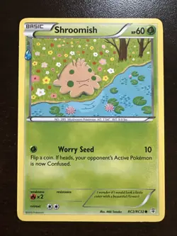 Shroomish RC2/RC32 LP Pokemon TCG XY Generations Radiant Collection - Image 1