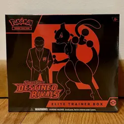 Pokemon TCG Scarlet & Violet DESTINED RIVALS Elite Trainer Box ETB NEW/Sealed - Image 1