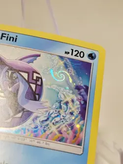 Pokemon *SWIRL* Collector's Sun & Moon Tapu Fini SM92 Promo Cosmos Holo NM - Image 1
