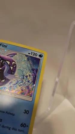 Pokemon *SWIRL* Collector's Sun & Moon Tapu Fini SM92 Promo Cosmos Holo NM - Image 2