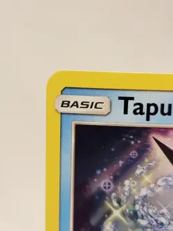 Pokemon *SWIRL* Collector's Sun & Moon Tapu Fini SM92 Promo Cosmos Holo NM - Image 5