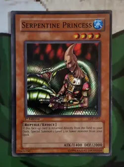 X 1 Serpentine Princess LP LOD-057 Legacy of Darkness-1st Edition Yugioh - Image 1