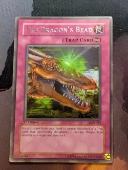 The Dragon's Bead - Rare LOD-043 - Rare - 1st Edition - YuGiOh - VLP - Image 1