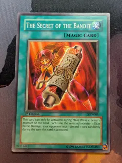 The Secret of the Bandit - LOD-085 - Common - 1st Edition - YuGiOh - NM - Image 1