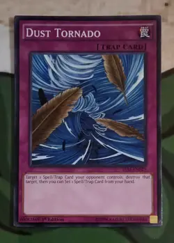 X 1 Dust Tornado DB1-EN075 Rare YuGiOh LP - Image 1