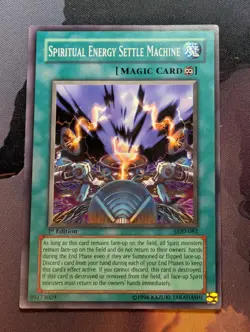 Spiritual Energy Settle Machine - LOD-082 - Common - 1st Edition - YuGiOh - VLP - Image 1