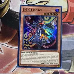 Yugioh K9 - 04 Noroi DOOD-EN025 1st Edition Ultra Rare NM - Image 1