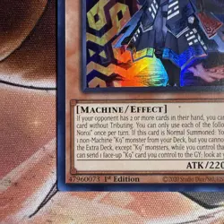 Yugioh K9 - 04 Noroi DOOD-EN025 1st Edition Ultra Rare NM - Image 4