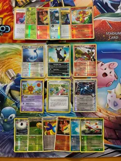 Vintage Pokemon Card Lot Reverse Holo Fire Umbreon Dragonair Blaziken Glaceon - Image 1