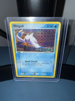Wingull 81/107 Reverse Holo Stamped EX Deoxys Pokemon Card HP - Image 1