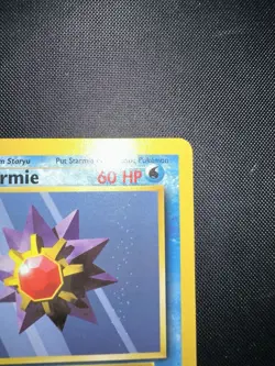 Starmie Base Set Unlimited Pokemon Card 64/102 - Near Mint / Mint - Image 2