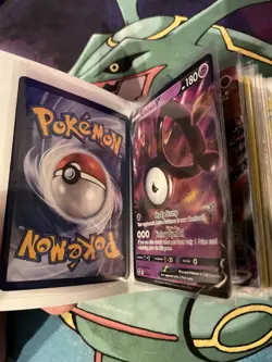 Mini Binder Full of Pokemon Cards Various Sets and Years See Photos - Image 2