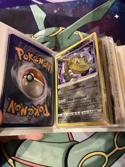 Mini Binder Full of Pokemon Cards Various Sets and Years See Photos - Image 5