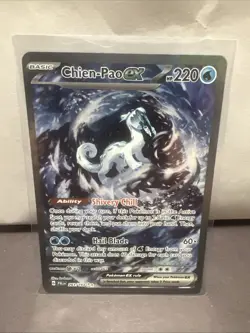 Pokemon Card - Chien-Pao ex Paldea Evolved 261/193 SV Special Illustration Rare - Image 1