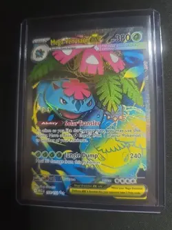 Mega Venusaur EX 155/132 Mega Evolution ENGLISH Pokemon TCG Card - Image 2