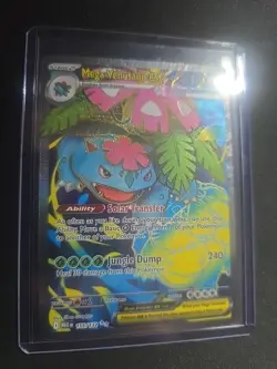 Mega Venusaur EX 155/132 Mega Evolution ENGLISH Pokemon TCG Card - Image 3