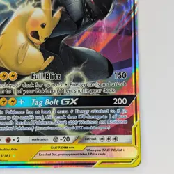 Pikachu & Zekrom GX 33/181 Team Up Near Mint Pokemon TCG Card - Image 5