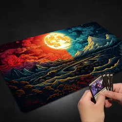 MTG Playmat with Free Storage Bags, Card Game Mat 24x14, TCG Board Mousepad - Image 5