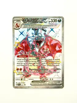 Charizard EX 074 Sv: Scarlet & Violet Promo Cards Holo Excellent Condition - Image 1