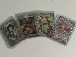 Pokemon Lot of 4 Twilight Masquerade Chase Cards Near Mint NOT SOLD INDIVIDUALLY - Image 1