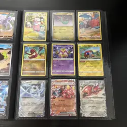 Pokemon TCG Binder With Mixed Lot Of 135 Cards Ft Charizard And Pikachu - Image 3