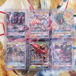 Darkrai, Machamp, Marshadow, Tapu Koko/Bulu, Noivern GX - Pokemon Cards Lot #121 - Image 1