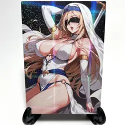 Sword Maiden Goblin Slayer Sexy Hot Anime Waifu Girl Lewd Goddess Story Art Card - Image 1