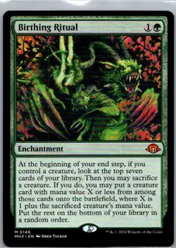 #146 Birthing Ritual Modern Horizons 3 Mythic - Image 1