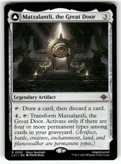 Matzalantli, the Great Door 256 NM MTG The Lost Caverns of Ixalan Magic - Image 1
