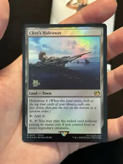 Prerelease Foil - Clive's Hideaway - Near Mint - Image 3