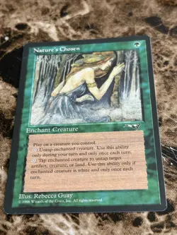 NATURE'S CHOSEN Magic the Gathering MTG Alliances MP - Image 1