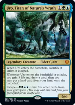 Uro, Titan of Nature's Wrath - Theros Beyond Death - Near Mint - Image 1