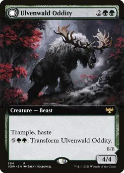 Ulvenwald Oddity Extended Art Regular - Innistrad: Crimson Vow MTG-NM - Image 1