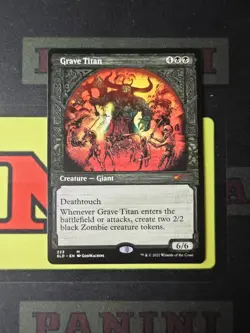 Magic The Gathering Grave Titan Secret Lair Drop English 223 - Image 1