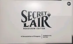 SDCC 2025 Secret Lair A Devastation of Dragons Roadshow Rainbow Foil Exclusive - Image 1