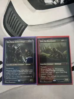 MTG Silas & Tana Glint Commander Deck Custom Homebrew - Image 1