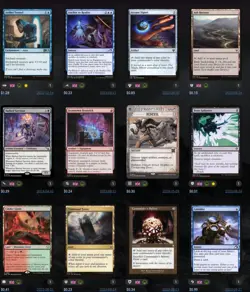 MTG Silas & Tana Glint Commander Deck Custom Homebrew - Image 2