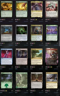 MTG Silas & Tana Glint Commander Deck Custom Homebrew - Image 3