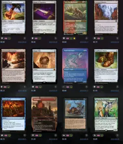 MTG Silas & Tana Glint Commander Deck Custom Homebrew - Image 5