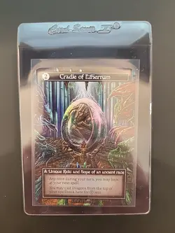 Cradle Of Etherrum Sorcery Contested Realm Dragonlord Unique Foil - Image 1