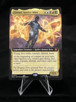 MTG Cosmic Spider-Man 0271 Regular (Extended Art) Marvel’s Spider-Man NM SPM - Image 1