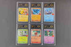 APH Gold 10 Pokemon Pikachu Promo 020/M-P McDonald's Japanese Complete Set of 6 - Image 1