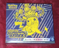 Surging Sparks Elite Trainer Box SEALED ETB Pokemon Scarlet Violet *TEARS READ* - Image 1
