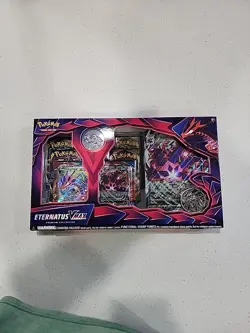 Pokemon TCG Eternatus VMAX Premium Collection Box Sealed - Image 1
