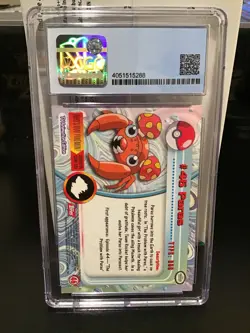 1999 Paras Pokemon Topps #46 NM/Mint+ CGC 8.5 - Image 2