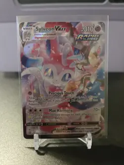 Pokemon Sylveon VMAX TG15/TG30 Swsh09: Brilliant Stars Trainer Gallery Holo - Image 1